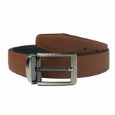 BLACK CAMEL BROWN Double Sided Reversible Men's' Leather Belt